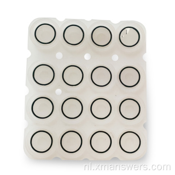 Silicone Rubber LED Muziek Knop Pad